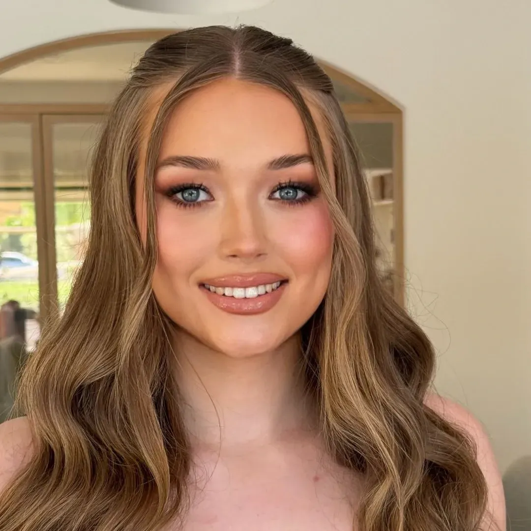 The same client after party & evening glam by Studio Name