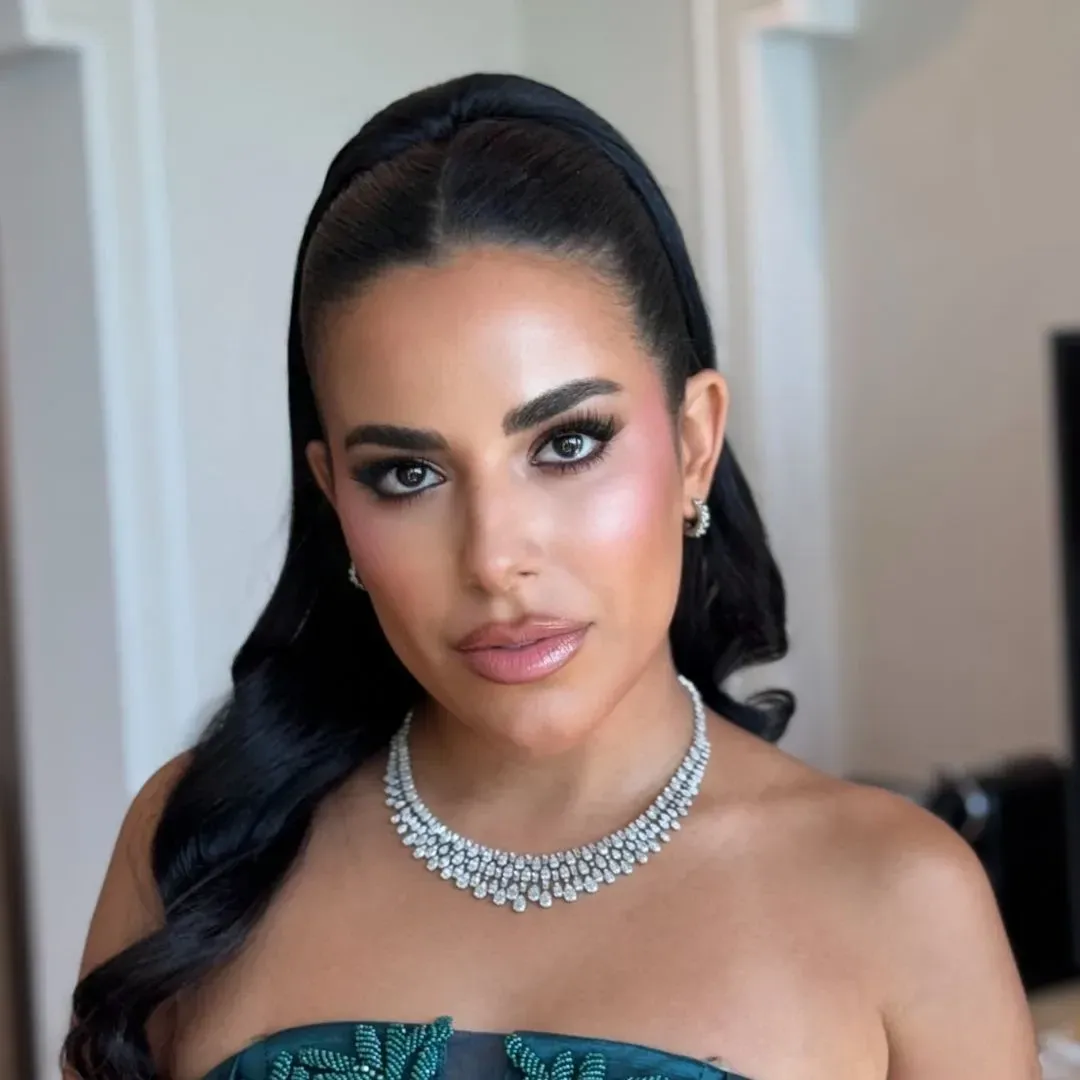The same client after wedding day glam by Studio Name