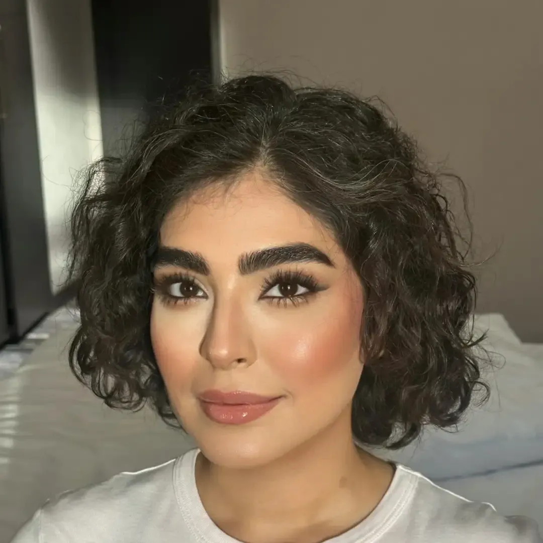 The same client after party & evening glam by Studio Name