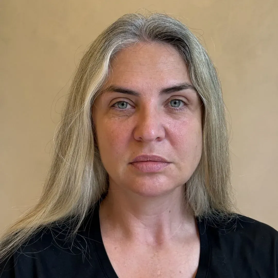 Client before makeup & hair at home by Studio Name